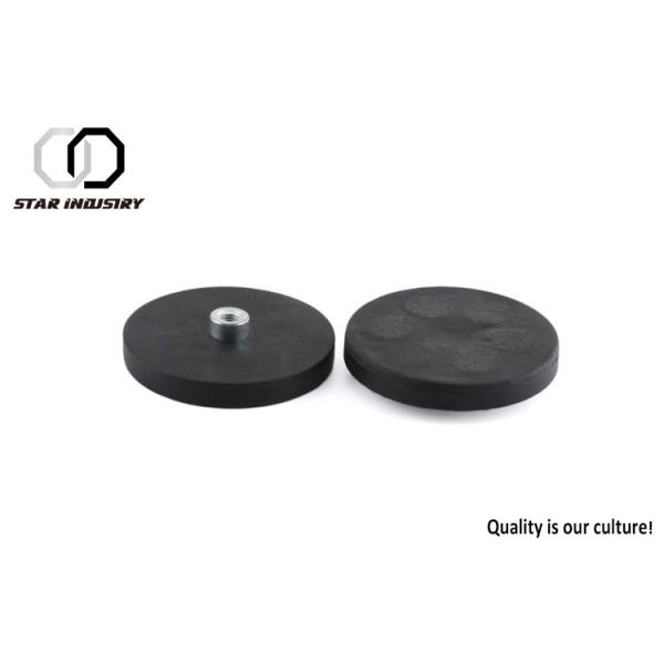 Buy cheap Black Rubber Coated Neodymium Magnets For Flexible Magnetic Flashlight from wholesalers