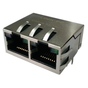 Buy cheap 1x2 Rj45 1-6610005-5 Dual Port LPJG28831A115NL Magnetics Gigabit Equivalent from wholesalers