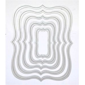 Buy cheap DIY rectangular scrapbook Die rectangular geometry Rectangular embossed document 3943 from wholesalers