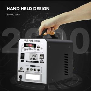 Buy cheap 250W Portable Power Station 12V Solar Storage Generator With 12V 20Ah Lithium Solar Battery from wholesalers