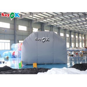 Buy cheap Inflatable Work Tent Gray Air Tight Inflatable Tent Car Spray Booth Waterproof Anti UV from wholesalers