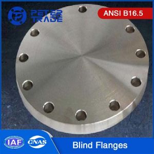 Buy cheap PeterTrade ASME B16.5 1/2'' to 24'' High Pressure Carbon Steel Blind Flanges Class 1500LB BLRF in Industrial Pipelines from wholesalers