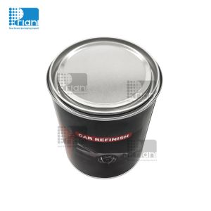 Buy cheap Customized Round Automotive Paint Cans , Empty Metal Paint Can With Lid from wholesalers