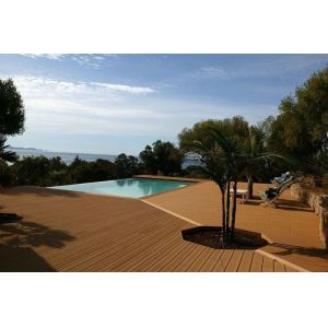 Buy cheap Environmental WPC Decking Floor Engineered For Corridor & Decoration from wholesalers