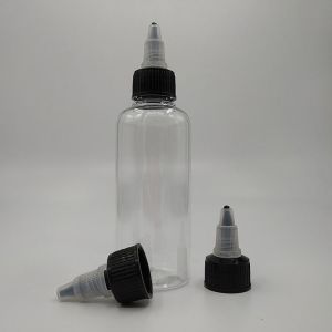 Screw Top Plastic Bottles With Customizable Label Panel
