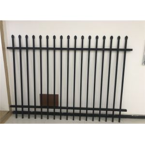 Buy cheap Tubular Security Garriso Fencing Panels 45mm rails upright 25mm from wholesalers