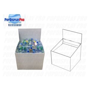 Buy cheap Strong 30kgs Supporting Capability of Wingstack Cardboard Dump Bins from wholesalers
