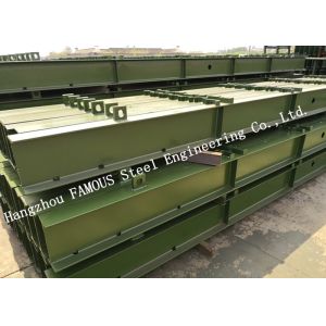 Buy cheap Vehicle Prefabricated Steel Truss Pedestrian Bridge Panel Assembled Heavy Haul from wholesalers