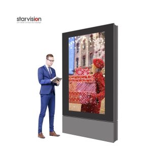 Buy cheap 400W 3840x2160 Lcd Digital Signage Totem IP65 Weather Proof from wholesalers
