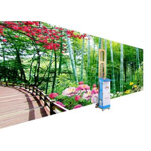 Buy cheap Bidirectional Win10 2880 Dpi Direct To Wall Printing Robot Printer from wholesalers