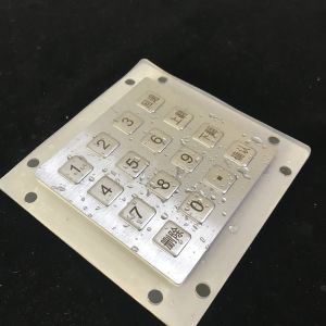 Buy cheap Good Tactile Feeling Waterproof Keypad Stainless Steel Material Ip67 Grade from wholesalers