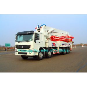 Buy cheap White Concrete Construction Equipment Zoomlion Concrete Pump RZ Folding System: from wholesalers