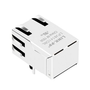 Buy cheap XFMRS XFATM9DM-CT1-4M Compatible LINK-PP LPJ6141CNL 10/100 Base-T Tab Up Without Led 1x1 Port 8P8C Modular RJ45 Connector Jacks from wholesalers