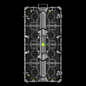 P3.91 Outdoor LED Display Hub Front Magnetic Module With Curved Lock For Event