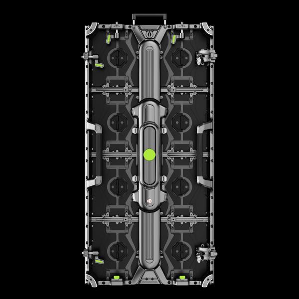 P3.91 Outdoor LED Display Hub Front Magnetic Module With Curved Lock For Event