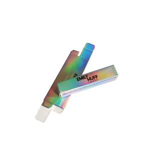 Buy cheap Logo Printing Laser Folding Lipgloss Cosmetics Silver Hologran Card Paper product