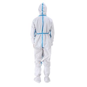 Buy cheap Disposable Medical Protective Coverall Suit Bacteria And Viruses Resistance from wholesalers