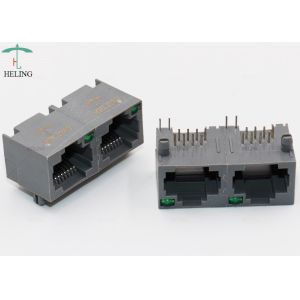 Buy cheap R/A 1x2 Ports Unshielded RJ45 Lan Jack / 8P8C Modular Connector MJ5688P-G012-XPRNL1 from wholesalers