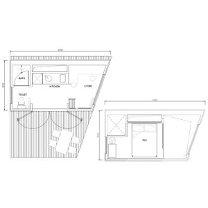Buy cheap Modern Prefab Light Gauge Steel Cabins: Perfect For Resort Hotels And Garden Studios from wholesalers