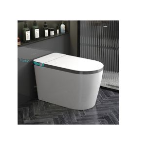Buy cheap Automatic Sanitary Ware Items , Black Bathroom Wc Intelligent Ceramic Toilet product