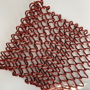 Anodizing Customized Coil Mesh Drapery Thickness 0.5-2mm