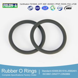 Buy cheap ISO 3601 NBR Black O Rings Good Wear Resistance 40 Bar Pressure -25.C To 100.C from wholesalers