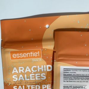 Customize Stand Up Pouch Flat Bottom Resealable Pet Food Packaging Heat Seal