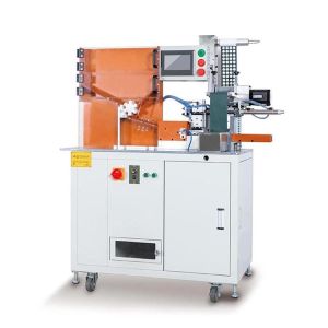 Automatic Sticker Labeling Machine , 18650 21700 50100 Lithium Battery Machine