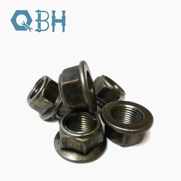 Quality ISO12126 All Metal Hexagon Nuts with Flange with Metric Fine Pitch for sale