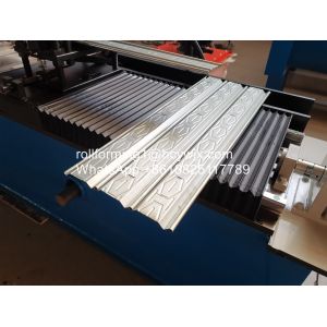 Buy cheap Fast Speed Shutter Door Roll Forming Machine With Cr12 Cutting Blade Material from wholesalers
