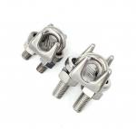 Buy cheap DIN 741 Drop Forged Stainless Steel Wire Rope Clamp For Cable End Connections from wholesalers