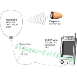 Mini wireless earpiece/ear bug/audio monitor/Invisible Earphone bug