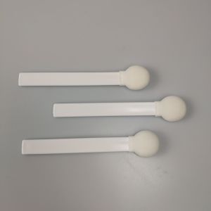 Strong White Handle Sponge Swab Big Round Head 5 Inch