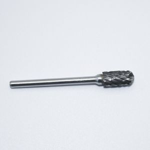 Buy cheap Type C 1/8" Shank HRA 89-92.5 Hardness Carbide Rotary Burr for Electric and Angle Grinders from wholesalers