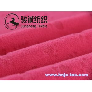 Buy cheap Single side embossed pattern polar fleece/coral fleece fabric for pajama and apparel from wholesalers
