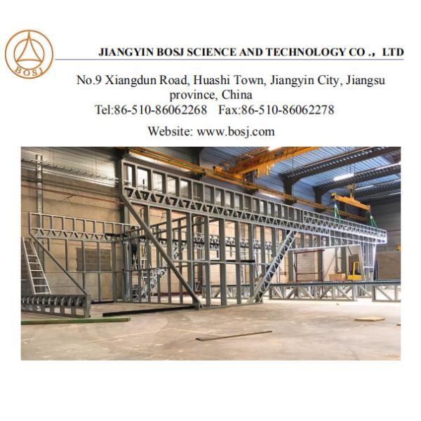 Quality Light Gauge Steel Material Modern Prefab House Frame Forming Machine light gauge steel construction for sale