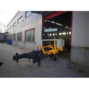 Buy cheap Hydraulic Horizontal Band Sawmill with Petrol/Diesel engine Powered from wholesalers
