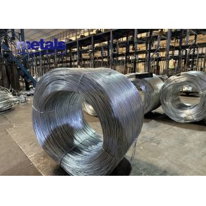 Buy cheap Hot Dipped Galvanized Wire  With High Zinc Coating For Production of Fence and Mesh from wholesalers