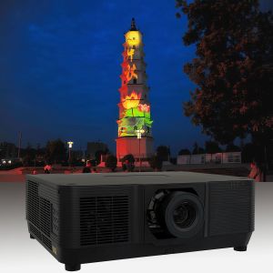 Buy cheap 12000 Lumen 3D Projection Mapping Projector Motorized Lens Maintenance Free product