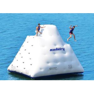 China Iceberg Climbing Inflatable Water Games, Adults Inflatable Floating Sea Mountain on sale