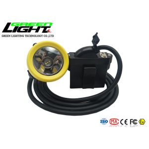 Buy cheap Aluminum Cup 100000lux 6600mAh 1.67W Mining Cap Lights from wholesalers