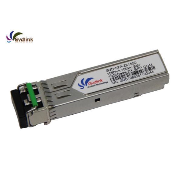 Buy cheap 150KM Compatible GLC-ZX-SM150 SFP Fiber Transceiver Module from wholesalers