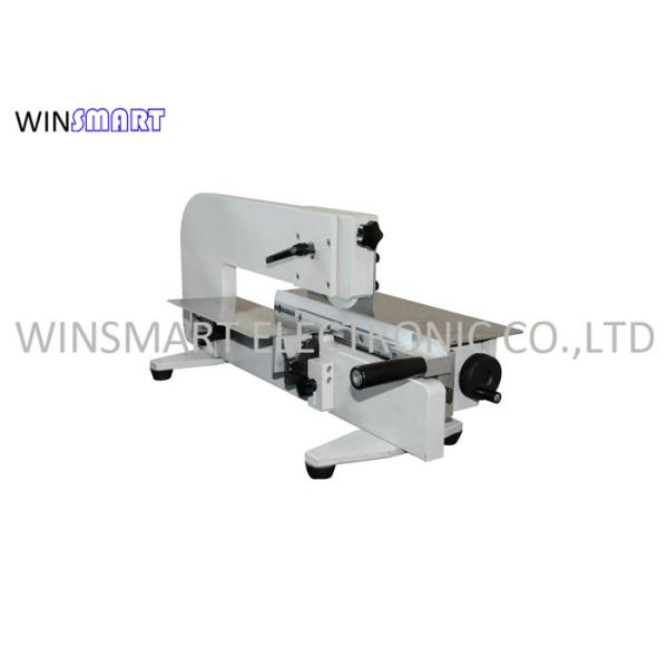 330mm Cutting Length PCB Depanelizer Machine , Circular Blade PCB V Grooving