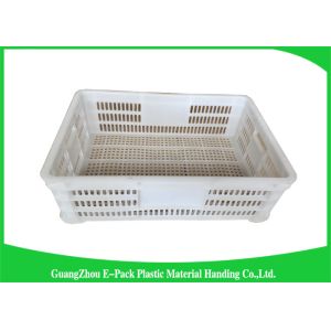 Buy cheap Economic Plastic Storage Food Crates / Stackable Storage Containers from wholesalers