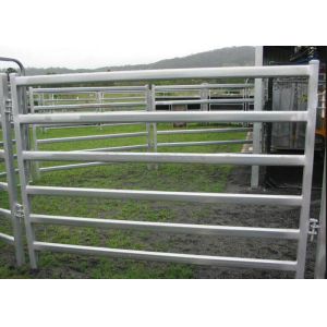 Buy cheap Portable Cattle Fence Panels Round OD 38MM 1.8X2.2 Meter For Livestock Farm from wholesalers