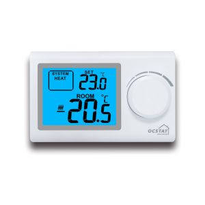 Buy cheap Non Programmable Wireless Heating Thermostat Transmitter / Receiver S2401RF from wholesalers