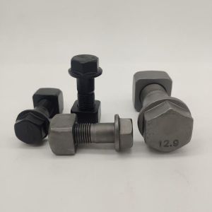 Buy cheap High Strength Excavator Track Bolt And Nut Screws 40Cr product