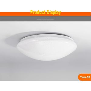 18W LED Deckenleuchte Badezimmer, Wasserdicht Deckenlampe, 1600lm 2700K Warmweiß