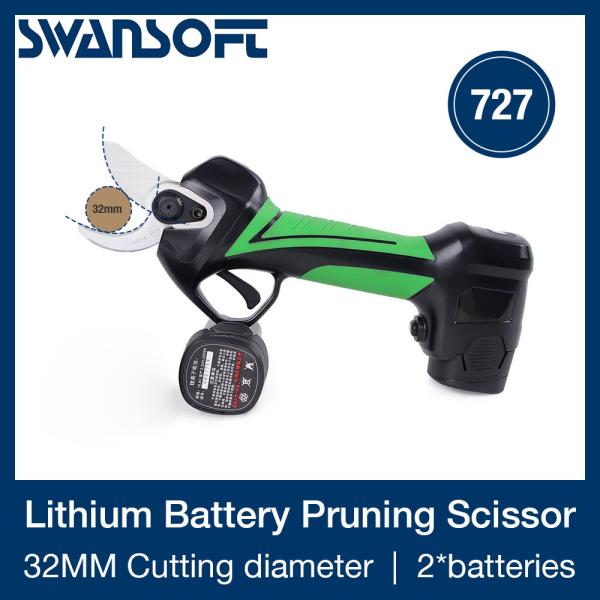 Buy cheap 3.2CM Cordless Electric pruning scissors with LED screen cordless pruner from wholesalers