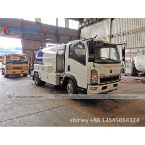 Buy cheap Congo 5000L LPG Cylinder Refueling Bobtail Tanker Truck from wholesalers